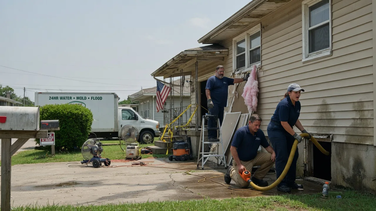 Water Damage Repair in Panther Burn, MS near me